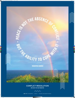 Poster - Gandhi Quote