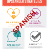 SCT Poster - Upstander Strategies (Spanish)